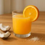 adrenal drink recipe with orange juice and sea salt
